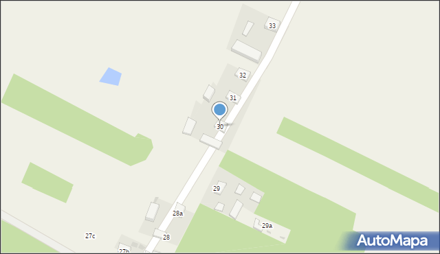 Luciejów, Luciejów, 30, mapa Luciejów