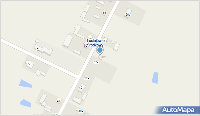 Luciejów, Luciejów, 53a, mapa Luciejów
