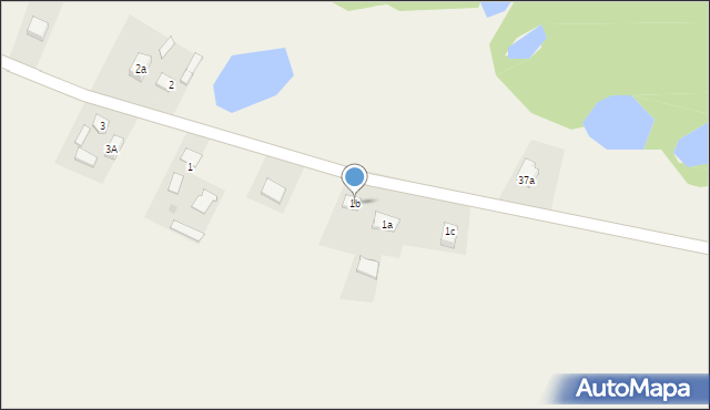 Lucień, Lucień, 1b, mapa Lucień