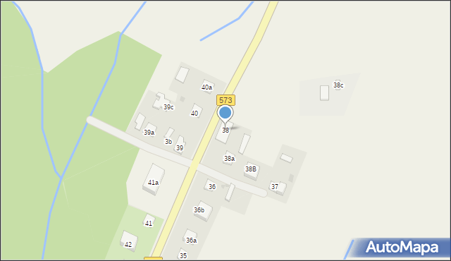 Lucień, Lucień, 38, mapa Lucień