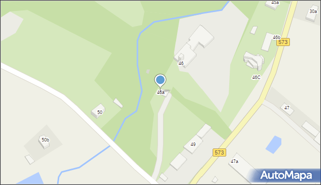 Lucień, Lucień, 46a, mapa Lucień