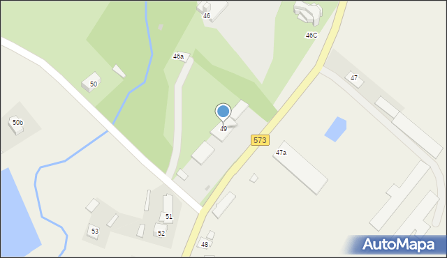 Lucień, Lucień, 49, mapa Lucień