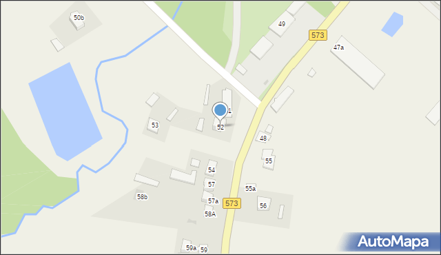 Lucień, Lucień, 52, mapa Lucień