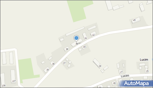 Lucim, Lucim, 39, mapa Lucim