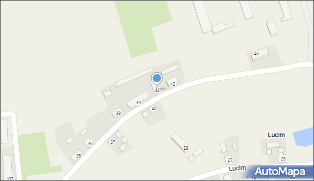 Lucim, Lucim, 41, mapa Lucim