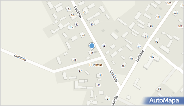 Lucimia, Lucimia, 35, mapa Lucimia