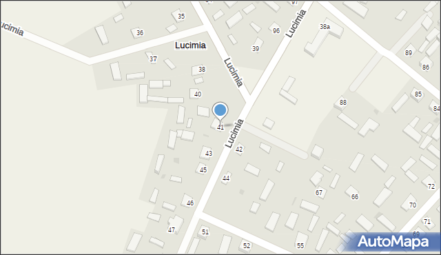 Lucimia, Lucimia, 41, mapa Lucimia