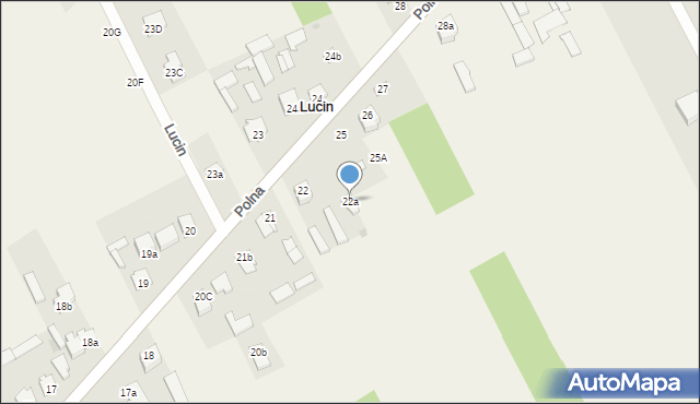 Lucin, Lucin, 22a, mapa Lucin