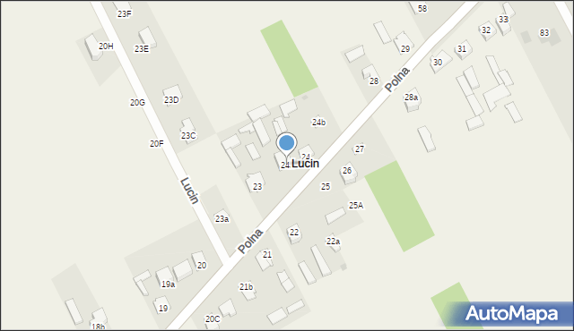 Lucin, Lucin, 24a, mapa Lucin