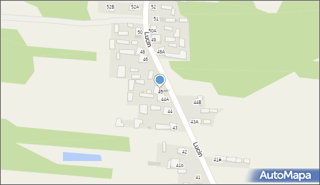 Lucin, Lucin, 45, mapa Lucin