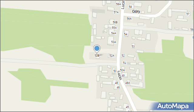 Lucin, Lucin, 52B, mapa Lucin