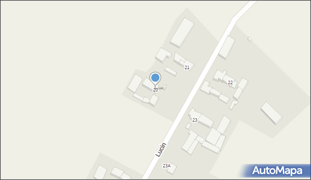 Lucin, Lucin, 20, mapa Lucin