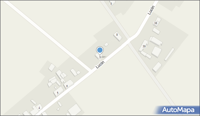 Lucin, Lucin, 7, mapa Lucin