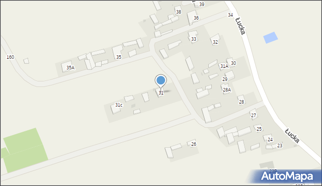 Łucka, Łucka, 31, mapa Łucka