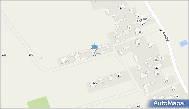 Łucka, Łucka, 35, mapa Łucka