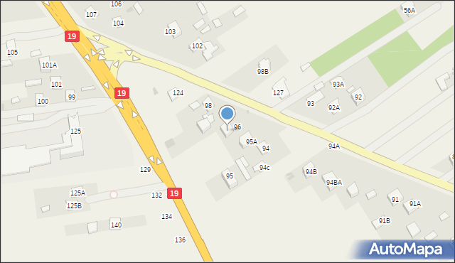 Łucka-Kolonia, Łucka-Kolonia, 97A, mapa Łucka-Kolonia