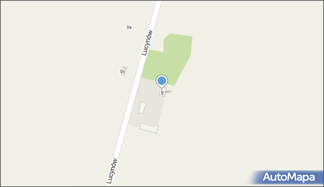Lucynów, Lucynów, 9, mapa Lucynów