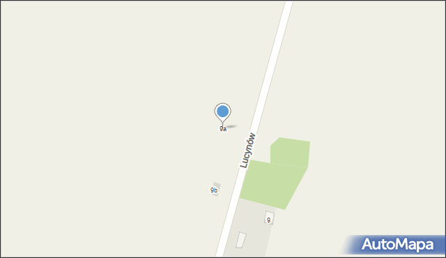 Lucynów, Lucynów, 9a, mapa Lucynów