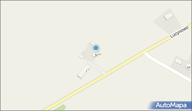 Lucynowo, Lucynowo, 2b, mapa Lucynowo