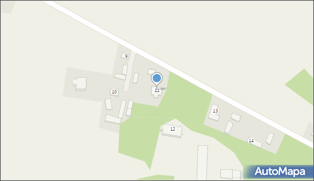 Łucznica, Łucznica, 11, mapa Łucznica