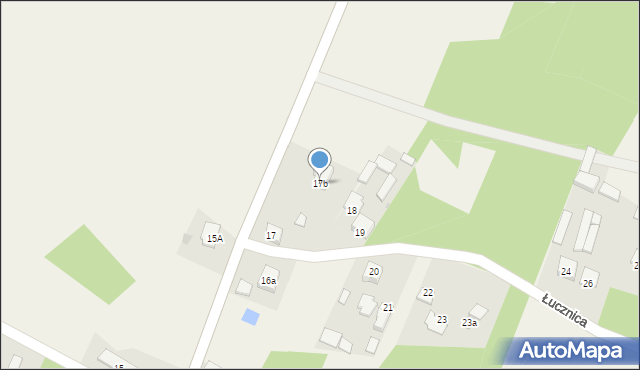Łucznica, Łucznica, 17b, mapa Łucznica