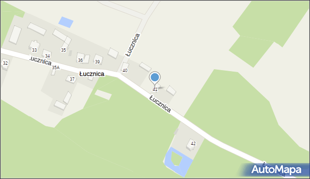 Łucznica, Łucznica, 41, mapa Łucznica