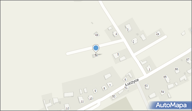 Łuczyce, Łuczyce, 5b, mapa Łuczyce
