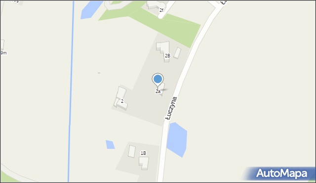 Łuczyna, Łuczyna, 2a, mapa Łuczyna
