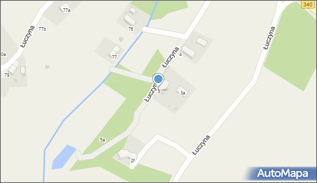 Łuczyna, Łuczyna, 3, mapa Łuczyna