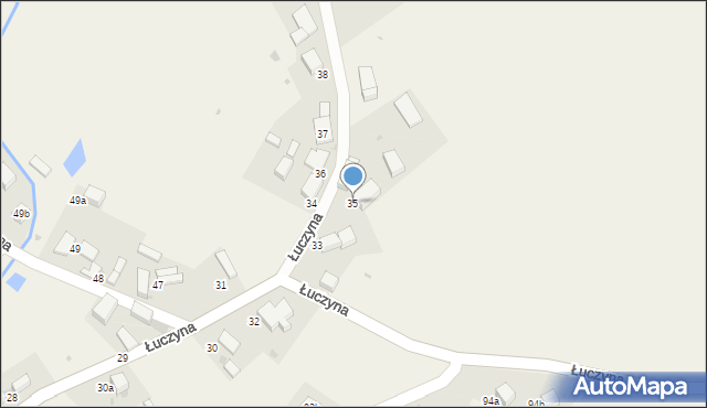 Łuczyna, Łuczyna, 35, mapa Łuczyna
