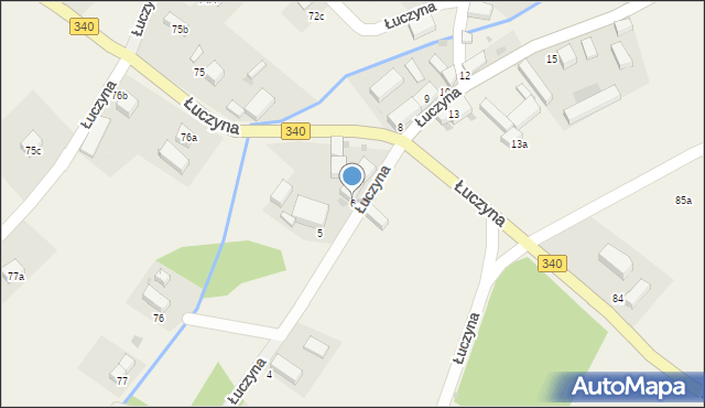 Łuczyna, Łuczyna, 6, mapa Łuczyna