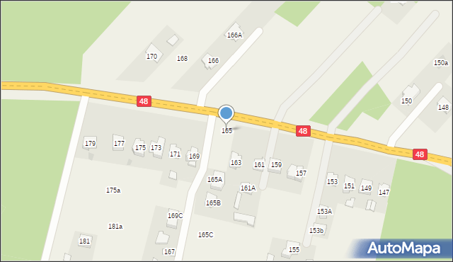 Łuczynów, Łuczynów, 165, mapa Łuczynów