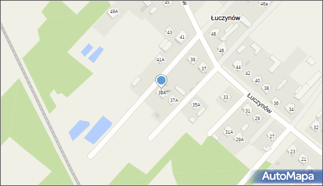Łuczynów, Łuczynów, 39A, mapa Łuczynów