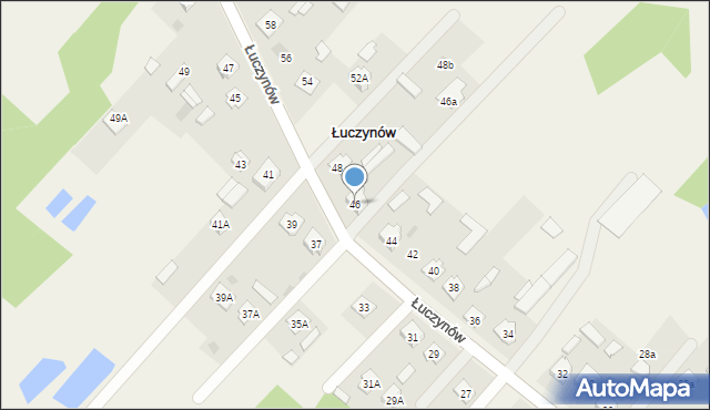 Łuczynów, Łuczynów, 46, mapa Łuczynów