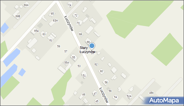 Łuczynów, Łuczynów, 64, mapa Łuczynów