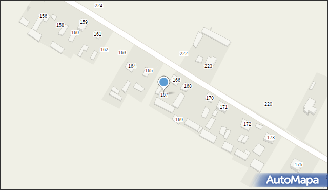 Ludmiłówka, Ludmiłówka, 167, mapa Ludmiłówka