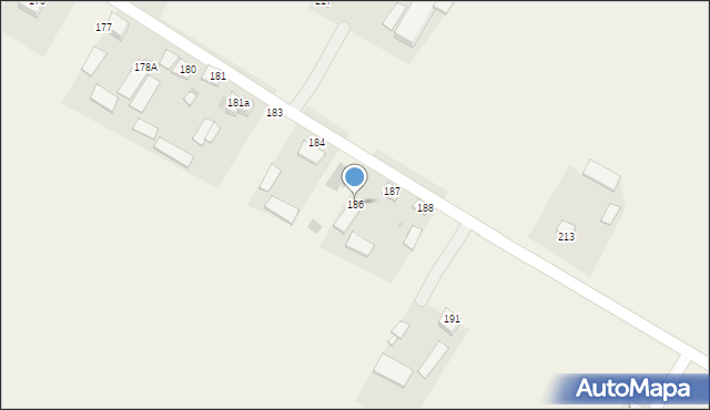 Ludmiłówka, Ludmiłówka, 186, mapa Ludmiłówka