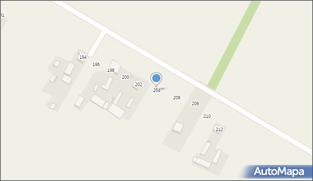 Ludmiłówka, Ludmiłówka, 204, mapa Ludmiłówka