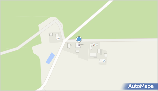 Ludomki, Ludomki, 19, mapa Ludomki