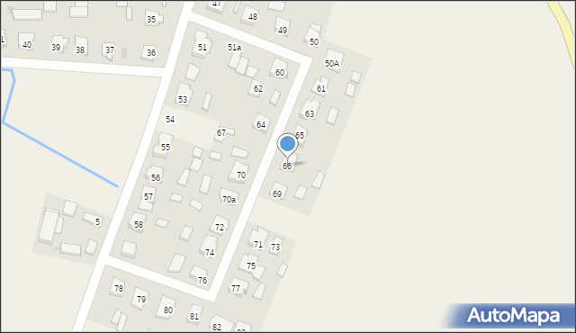 Ludomki, Ludomki, 66, mapa Ludomki