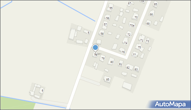 Ludomki, Ludomki, 78, mapa Ludomki