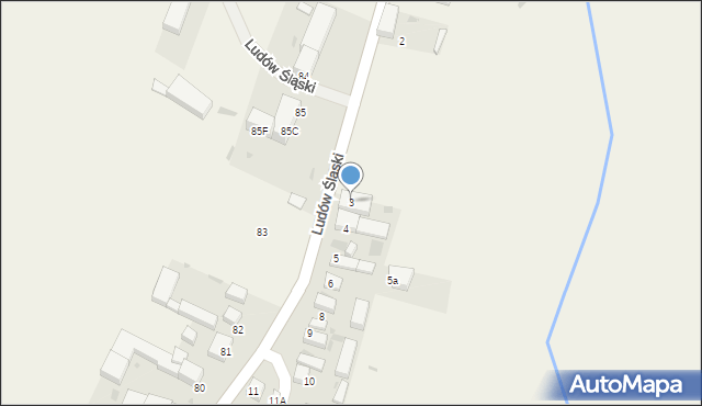 Ludów Śląski, Ludów Śląski, 3, mapa Ludów Śląski