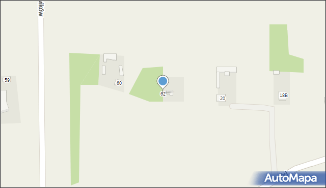 Ludwików, Ludwików, 62, mapa Ludwików