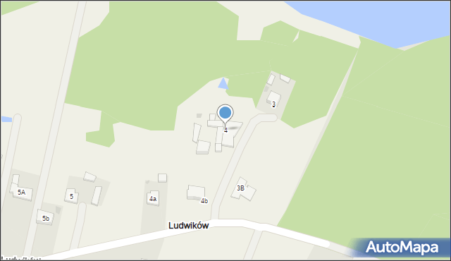 Ludwików, Ludwików, 4, mapa Ludwików