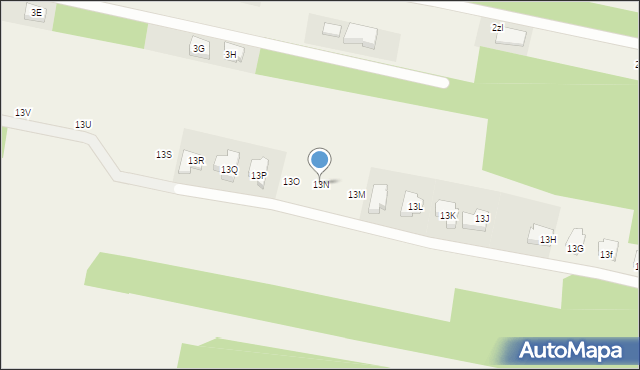 Ludwików, Ludwików, 13N, mapa Ludwików