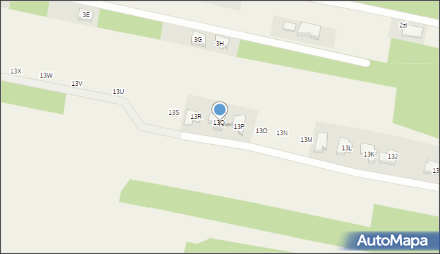 Ludwików, Ludwików, 13T, mapa Ludwików