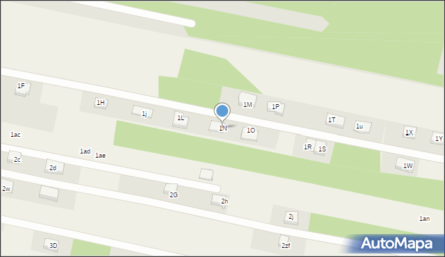 Ludwików, Ludwików, 1N, mapa Ludwików
