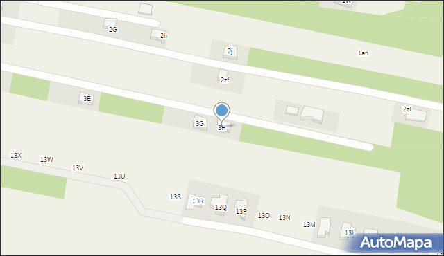 Ludwików, Ludwików, 3H, mapa Ludwików