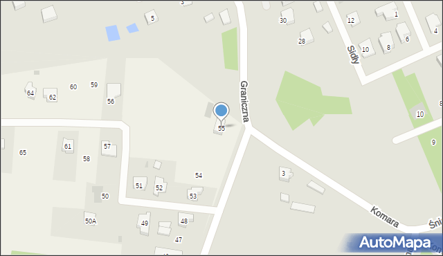 Ludwików, Ludwików, 55, mapa Ludwików