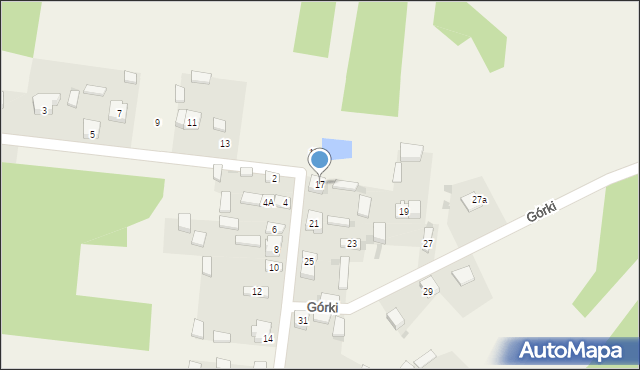 Ludwików, Ludwików, 17, mapa Ludwików